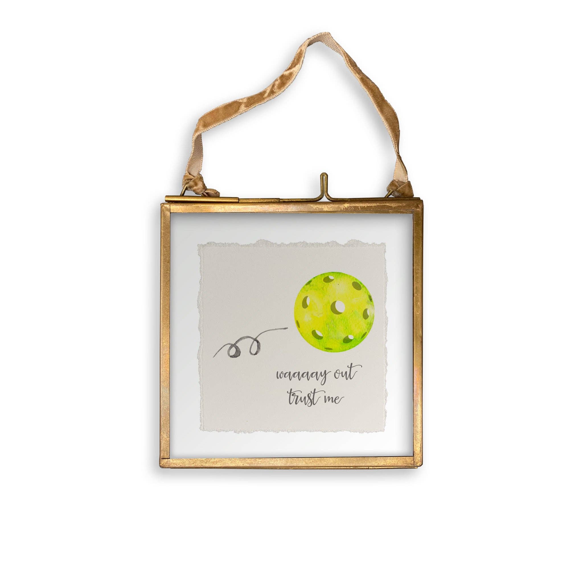 Pickleball Waaay Out: Dishtowel / -