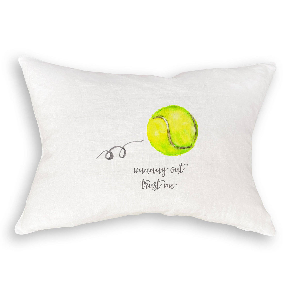 Tennis Waaay Out: Dishtowel / -