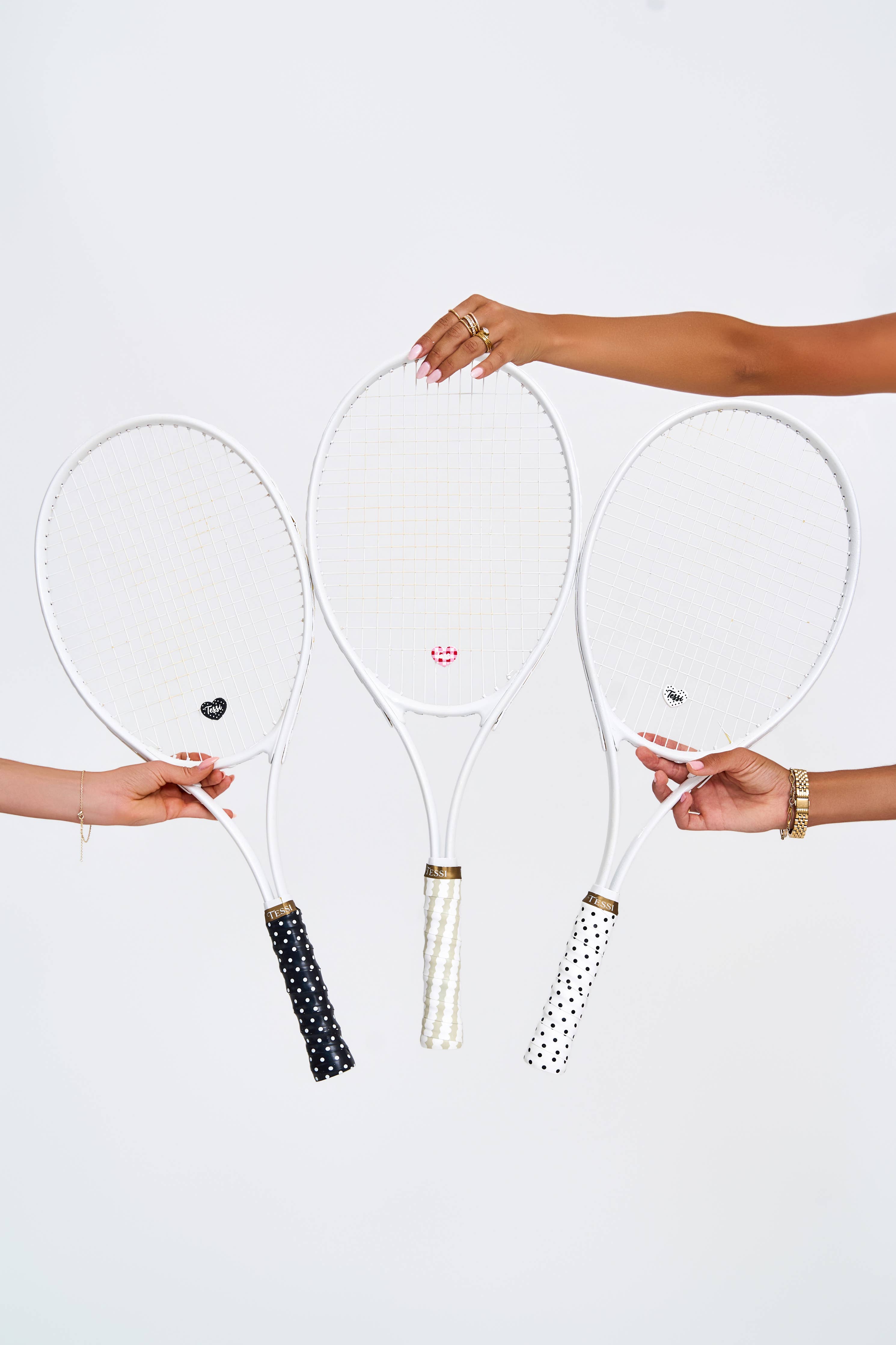 3 - Pack Pattern Racket Overgrips (Tennis/Pickleball/Padel): Neutral