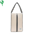 Scalloped Shoe Bag: Navy