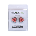 Delicious Dampeners - (2-Pack) Candy Heart - Food Tennis Vibration Dampener