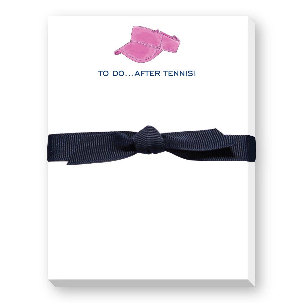 TO DO AFTER TENNIS: VISOR