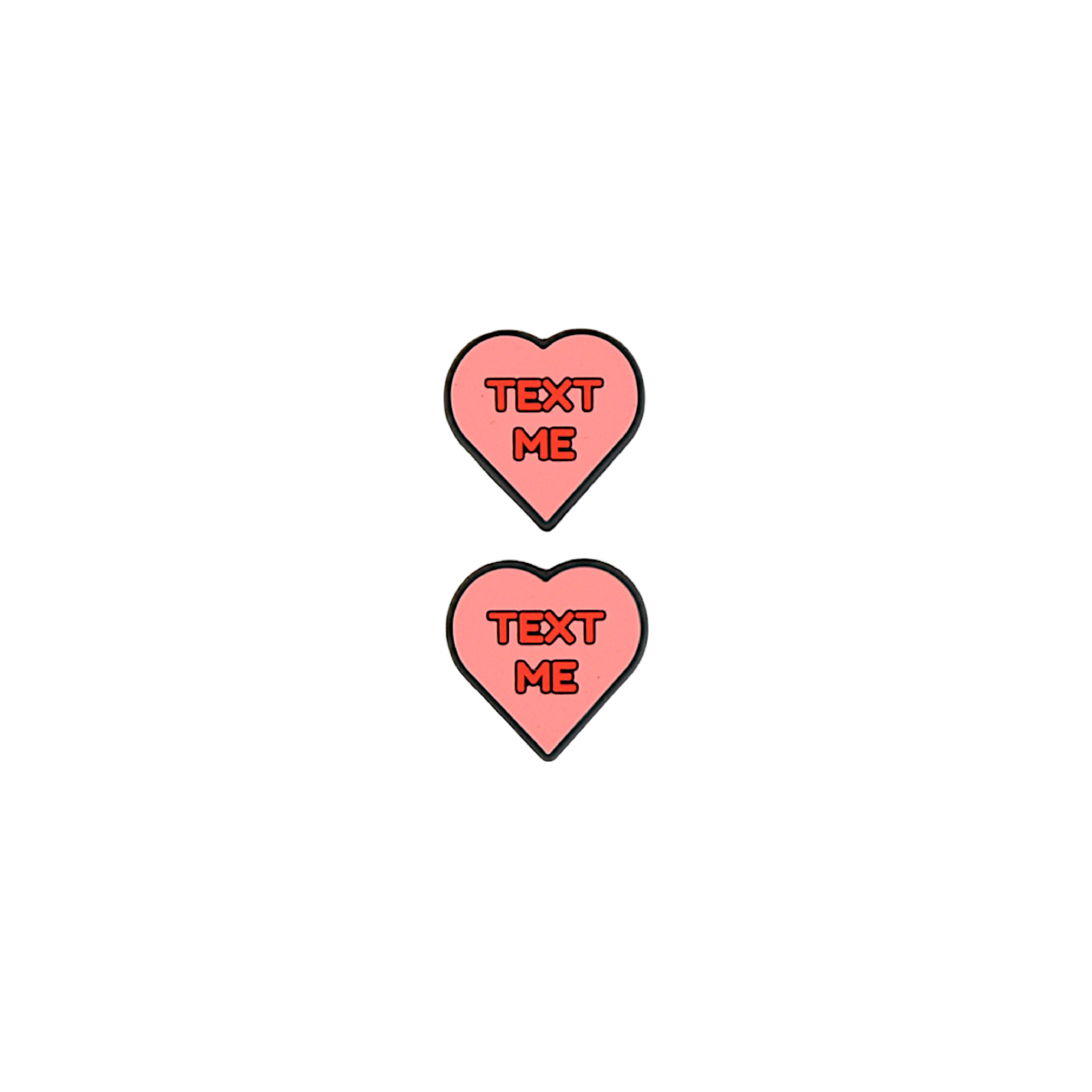 Delicious Dampeners - (2-Pack) Candy Heart - Food Tennis Vibration Dampener