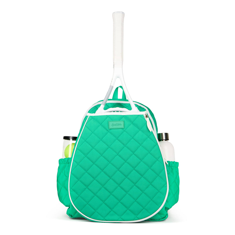 Game On Tennis Backpack – Jade Green & White