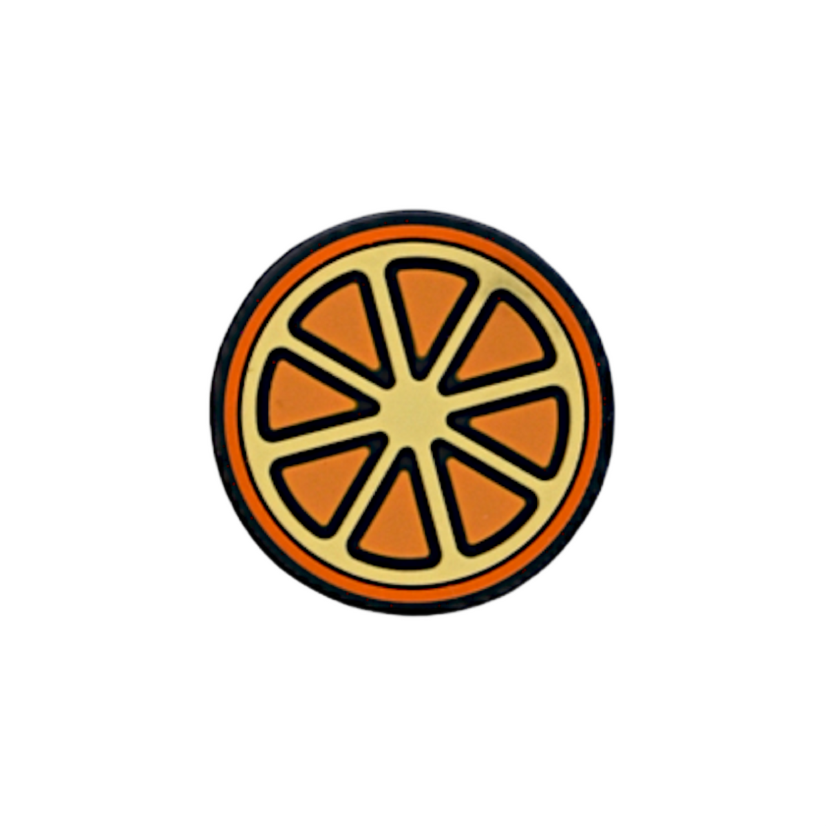 Delicious Dampeners - (2-Pack) Orange - Food Tennis Vibration Dampener