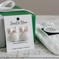 Emerson Golf Balls & Bows Earrings