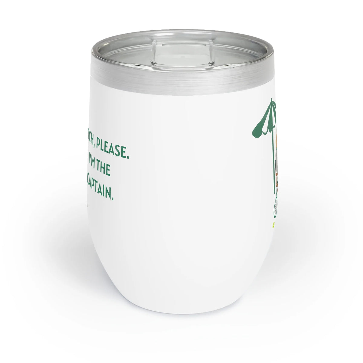 I’m the Captain Tennis Wine Tumbler