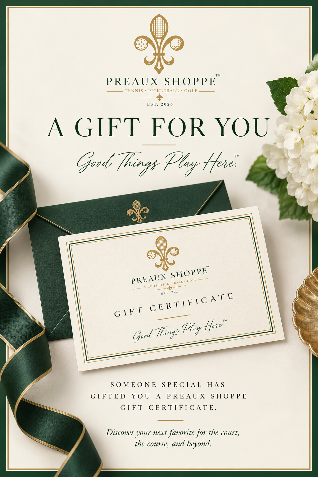 The Preaux Shoppe Gift Certificate