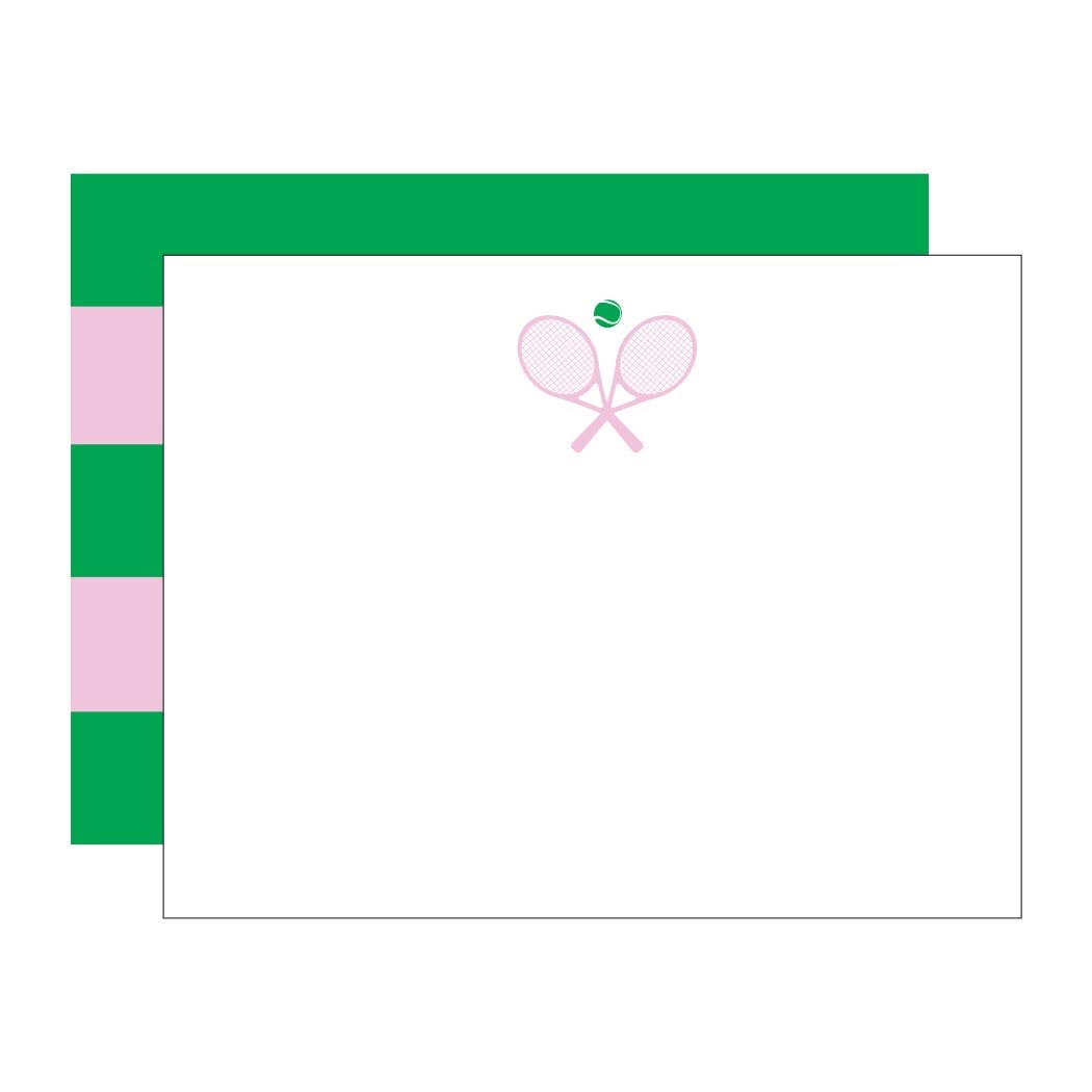 TENNIS BOUTIQUE FLAT NOTE CARDS