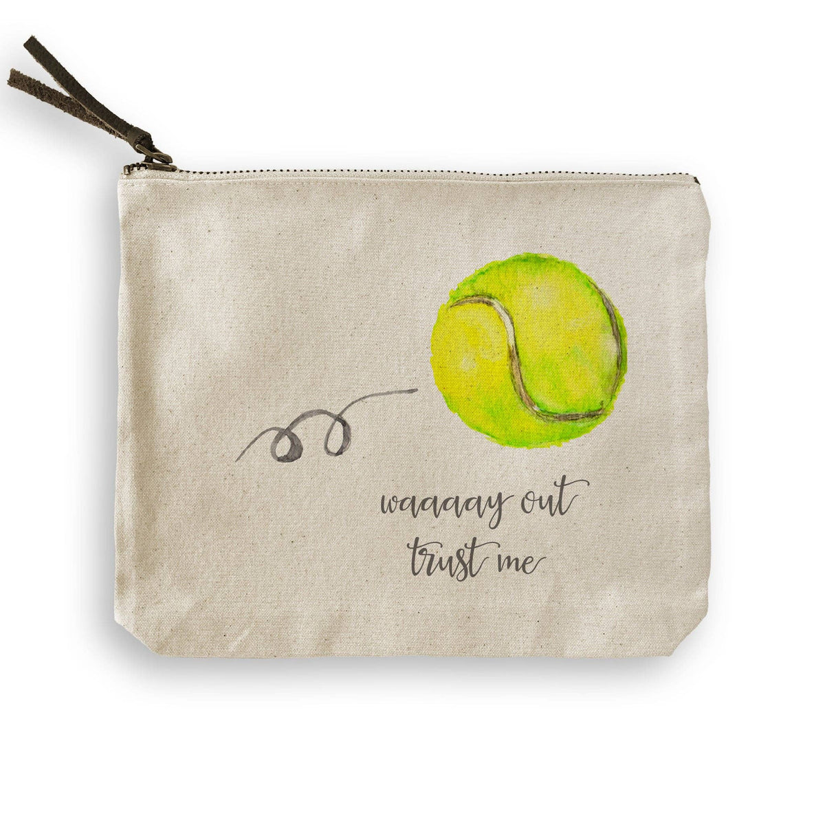 Tennis Waaay Out: Dishtowel / -