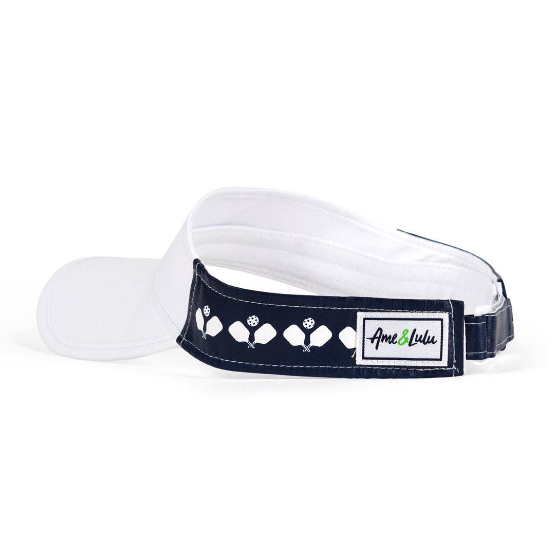 Head In The Game Visor: Crossed Paddles