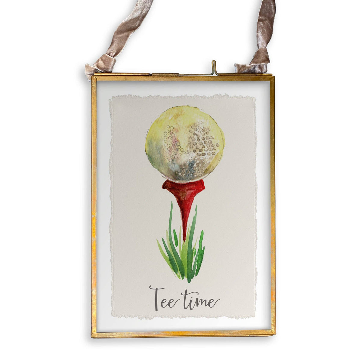 Tee Time: Dishtowel / Keep Words / -