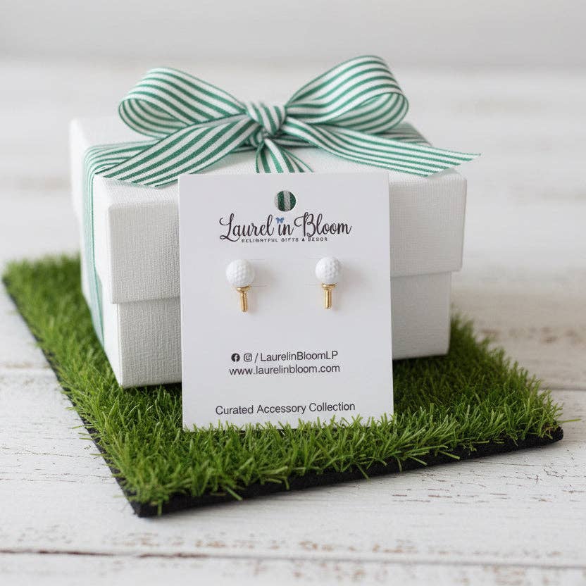 Tee it Up! Golf Earrings