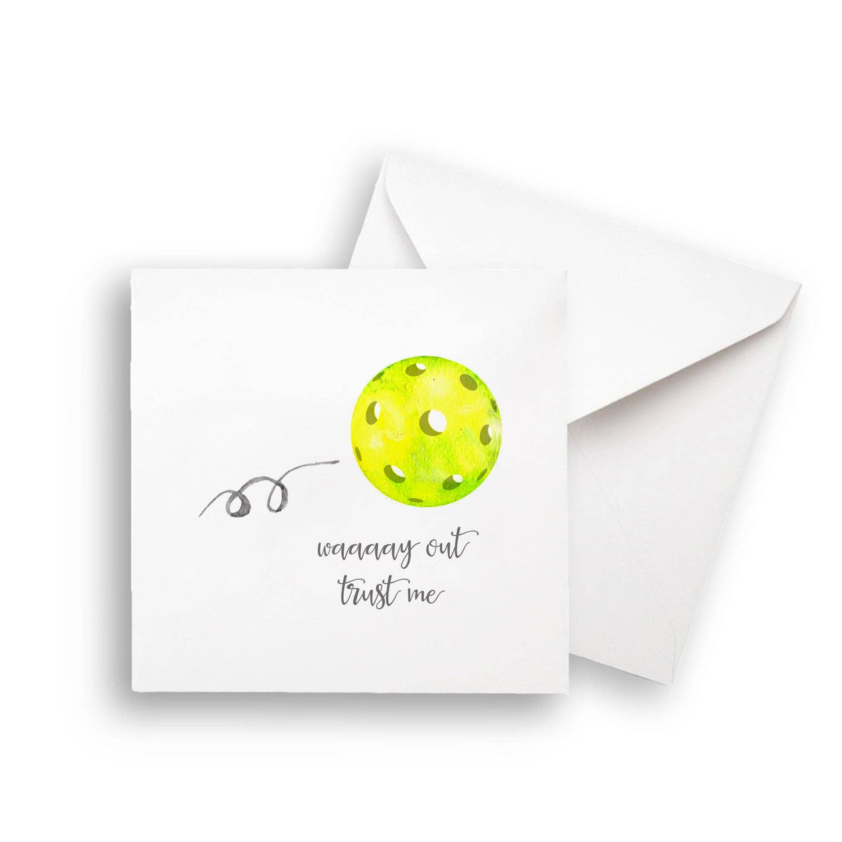 Pickleball Waaay Out: Dishtowel / -