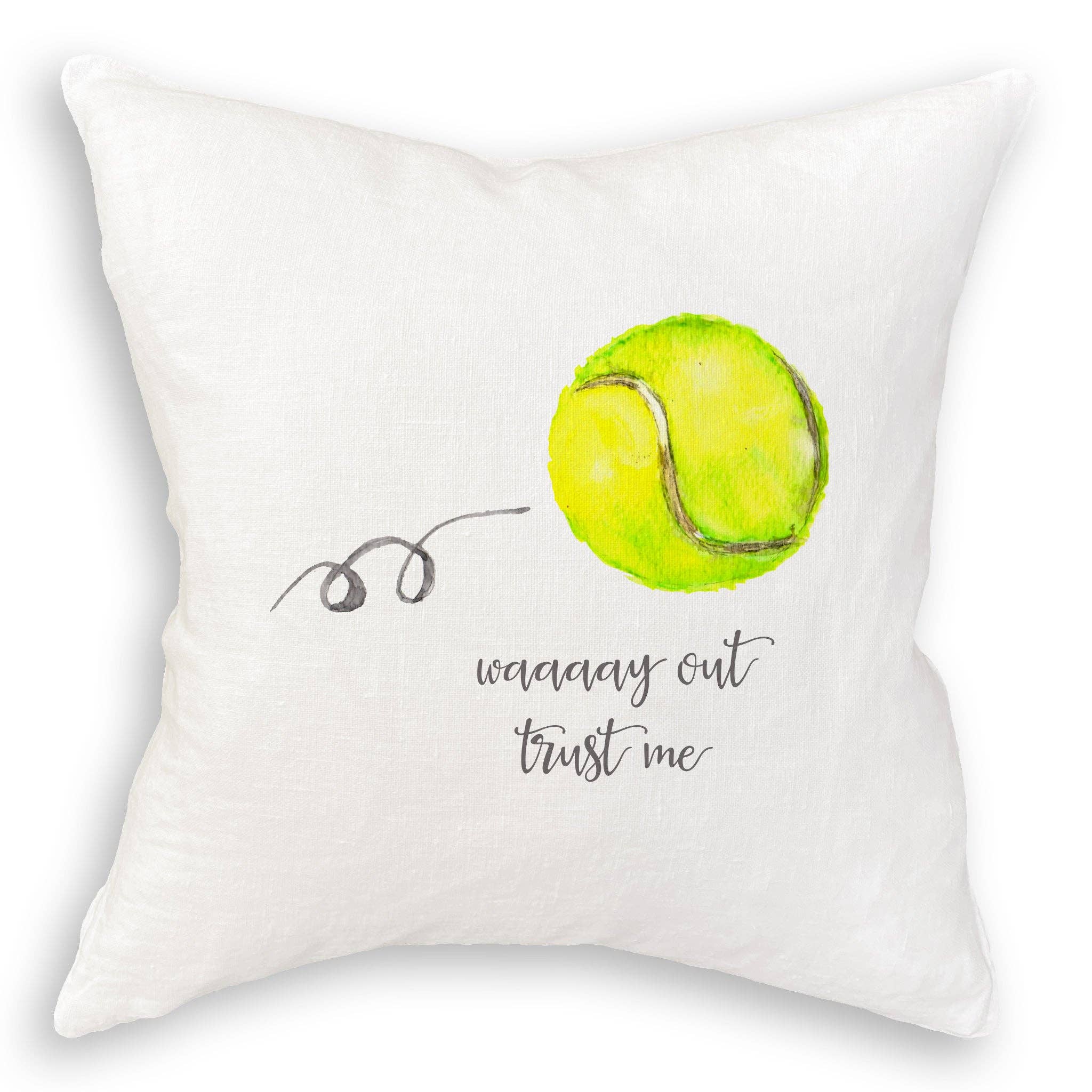Tennis Waaay Out: Dishtowel / -