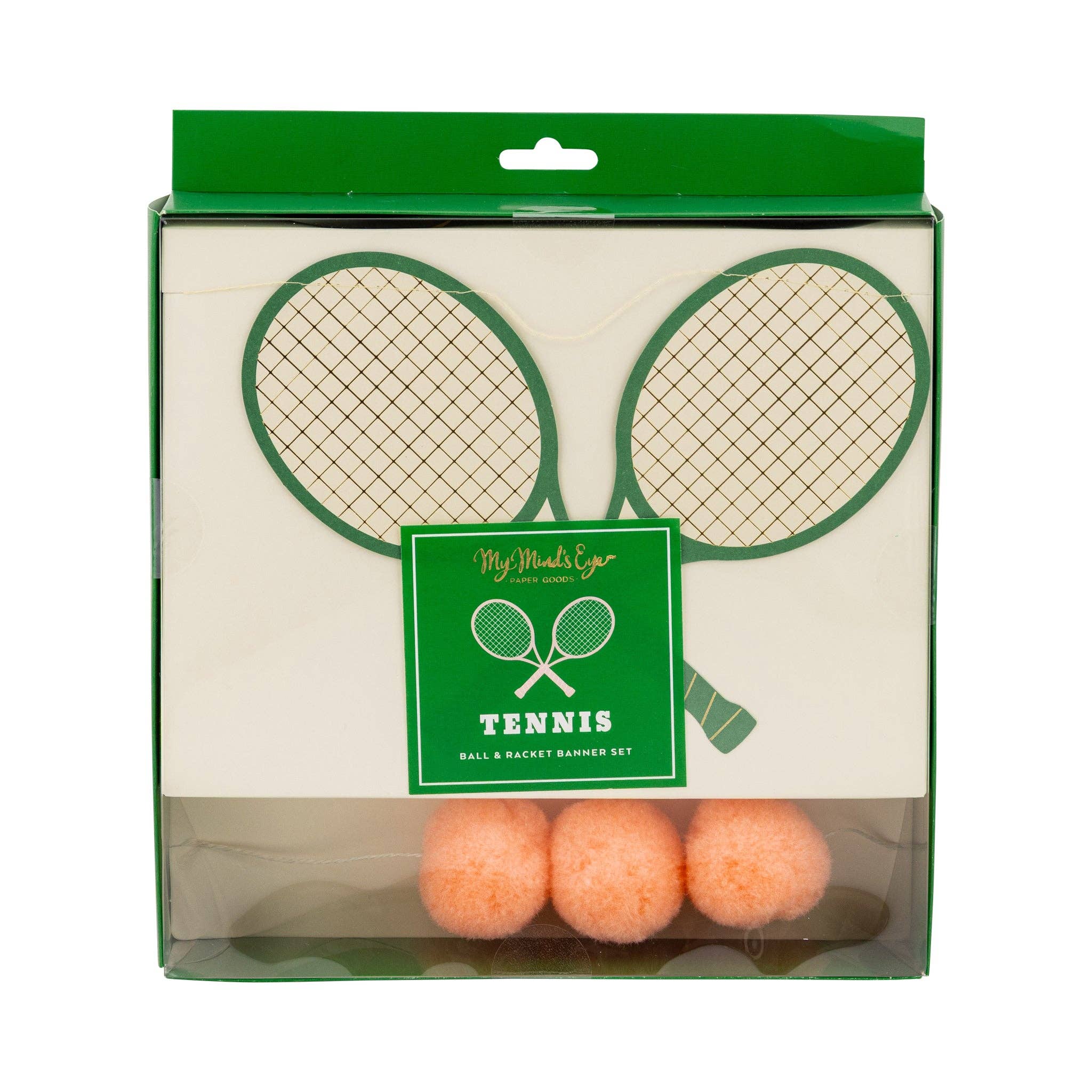 TEN1102 - Racket & Ball Banner Set